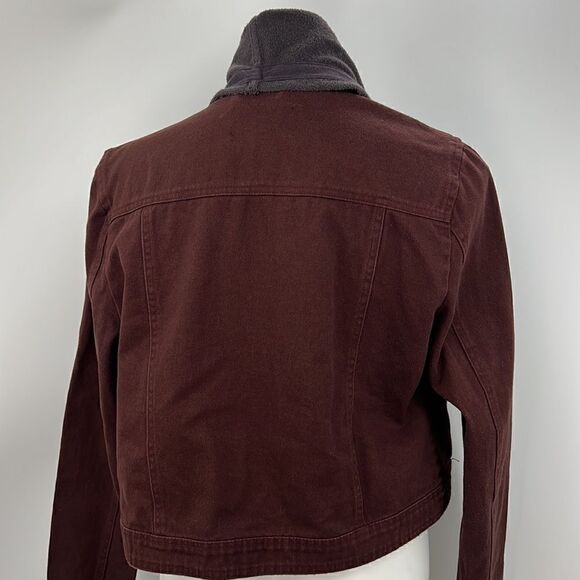 BKE large brown denim open jacket - Picture 6 of 6